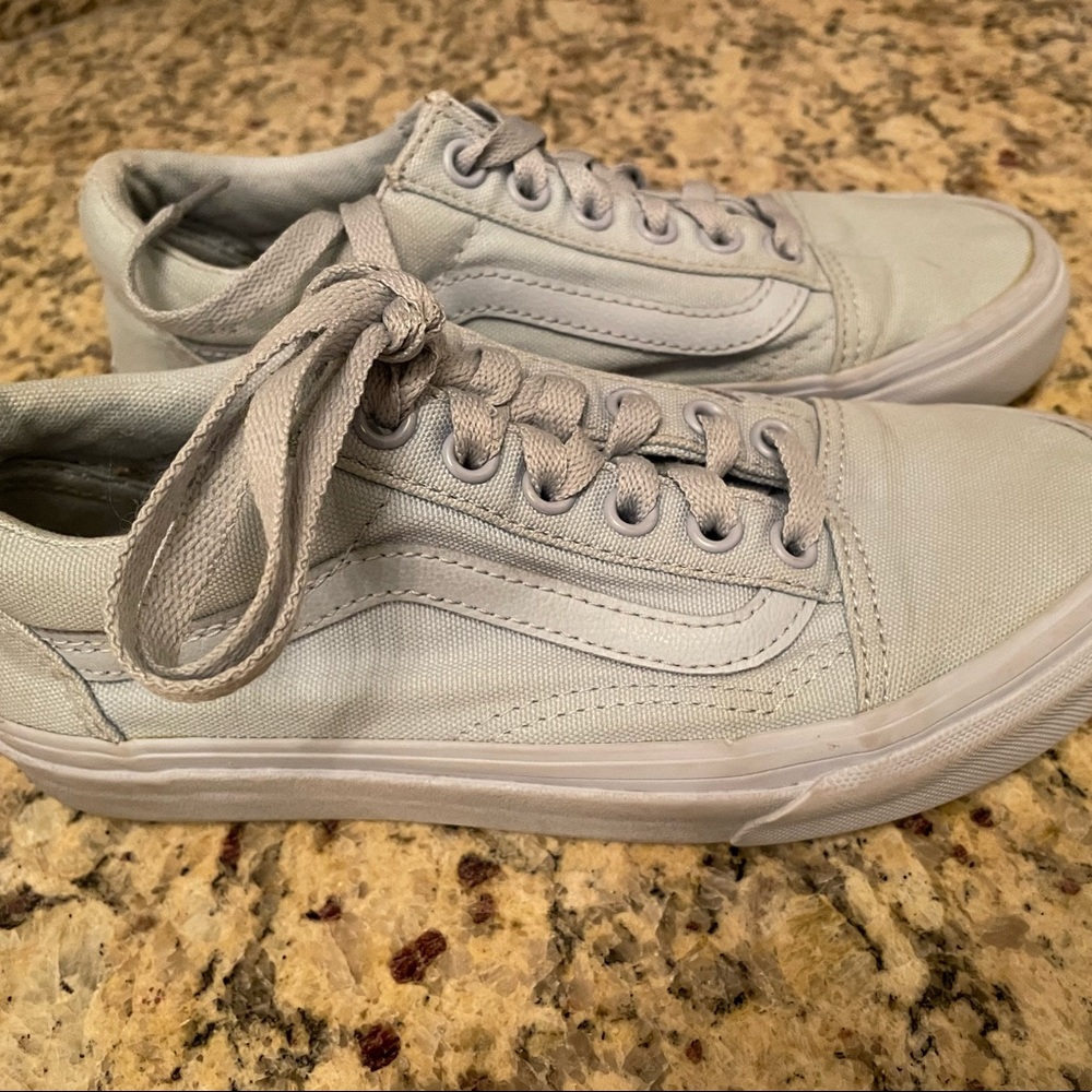 Light blue mens vans 4